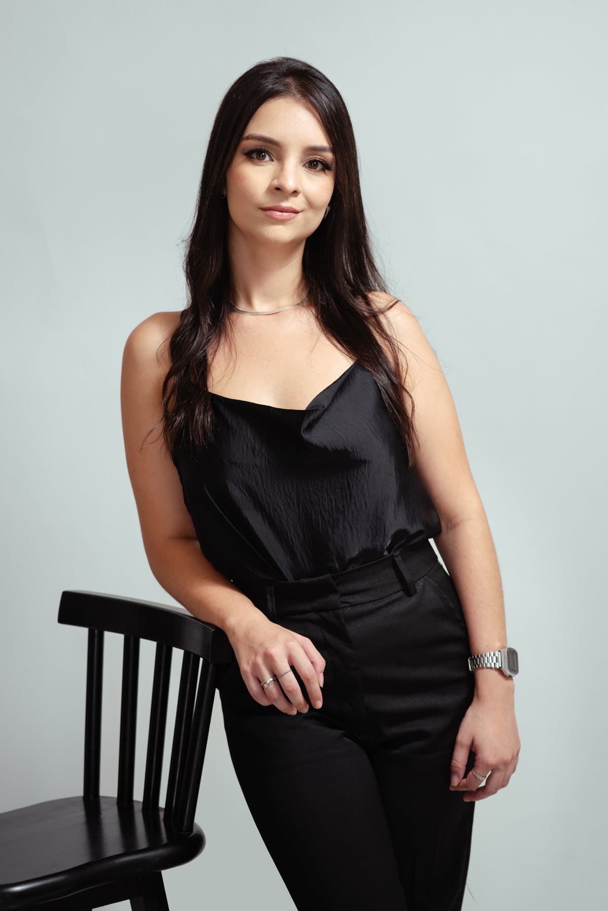 Rayssa Zaniti em consultório, atendimento nutricional individualizado